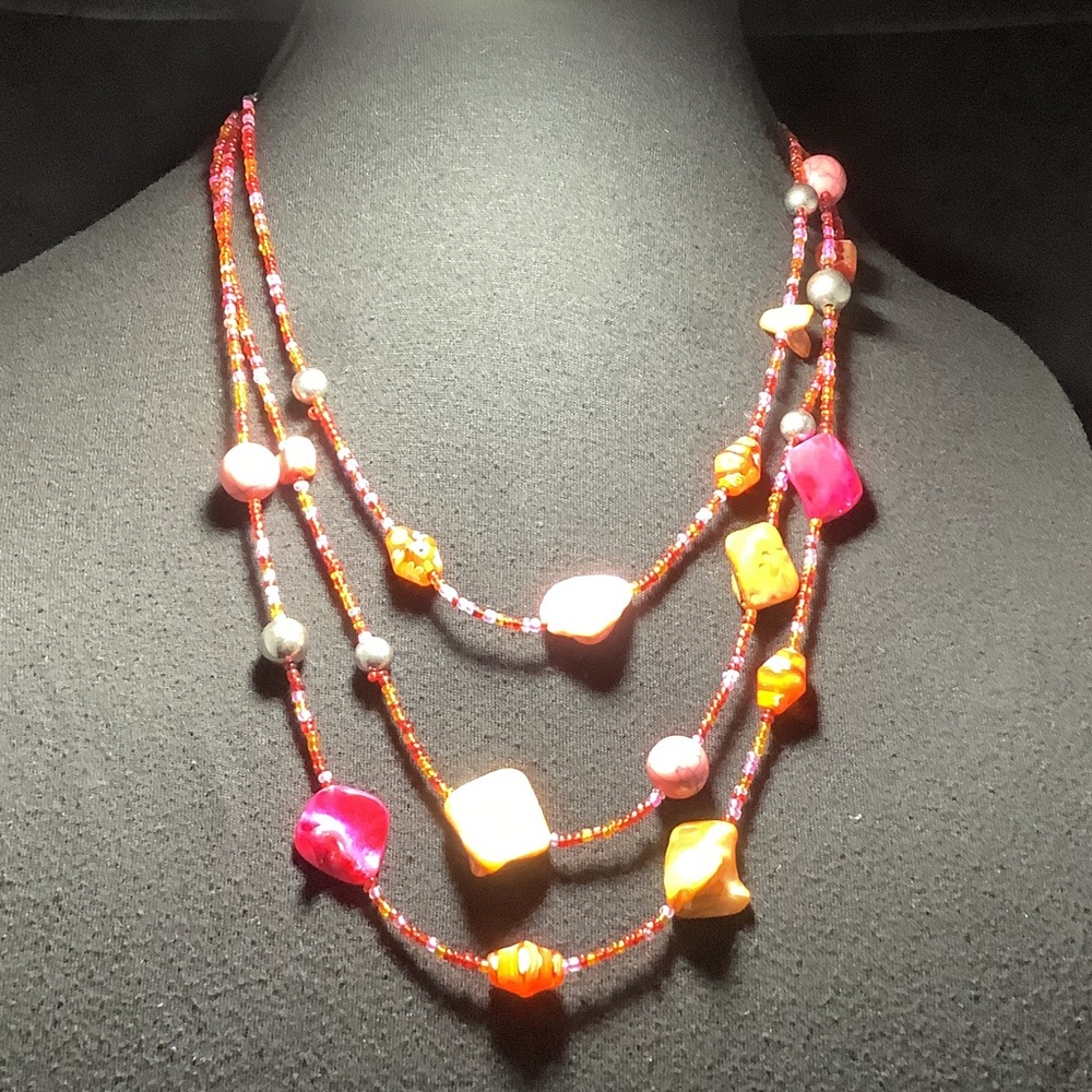 Multicolor Beaded Necklace